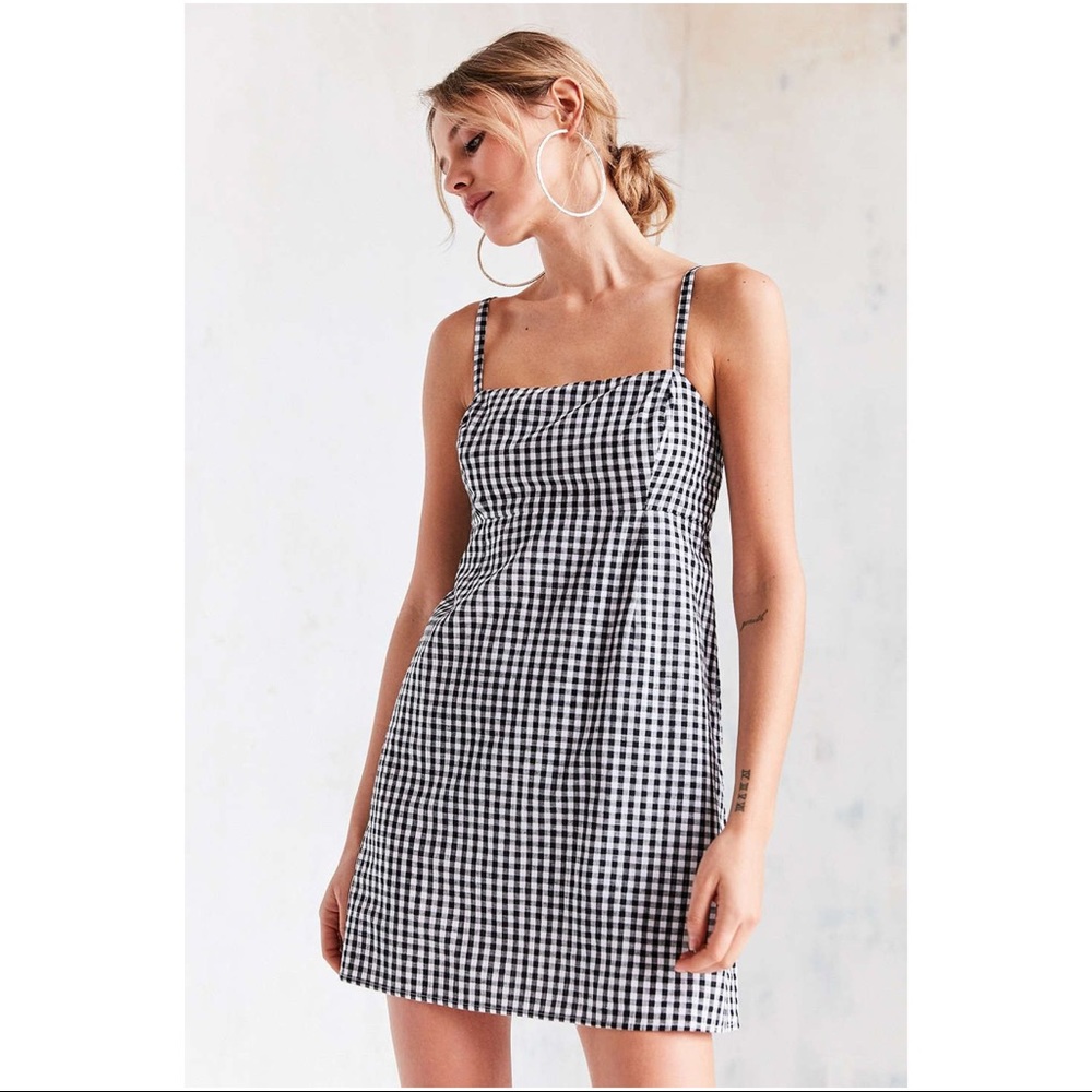 NWOT [urban outfitters] gingham empire waist dress